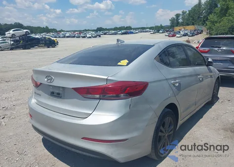2018 Hyundai Elantra Sel из США, поврежденный, VIN 5NPD84LF4JH254672